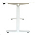 Biurko regulowane VertiGo RXD1-3-2RR białe 140x70 cm Wysokość: 71-120 cm
