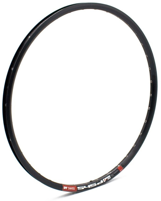 Obręcz rowerowa 26" DT Swiss 545 czarna 559-21, 36 otw.