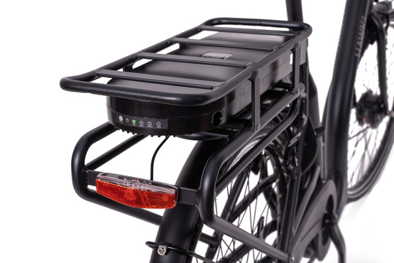 Rower Elektryczny 26" HAWK E-City Comfort 44 cm Black Niski przekrok