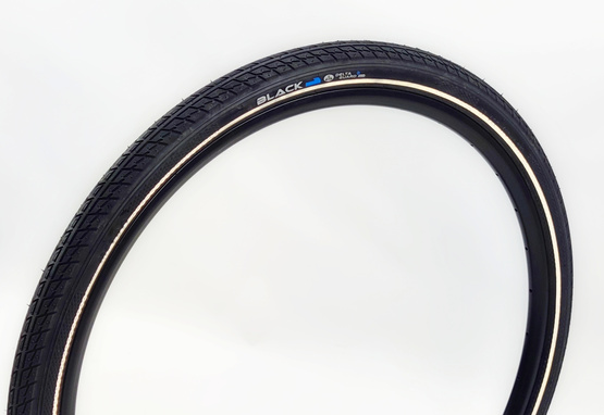 Opona rowerowa 28x1,5 Black1 40-622 + 5mm TORO pasek odblaskowy