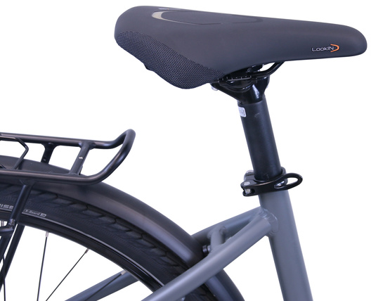 Rower Elektryczny 28" HAWK E-City Wave Integrated Shimano Steps Lady 44 cm Grey