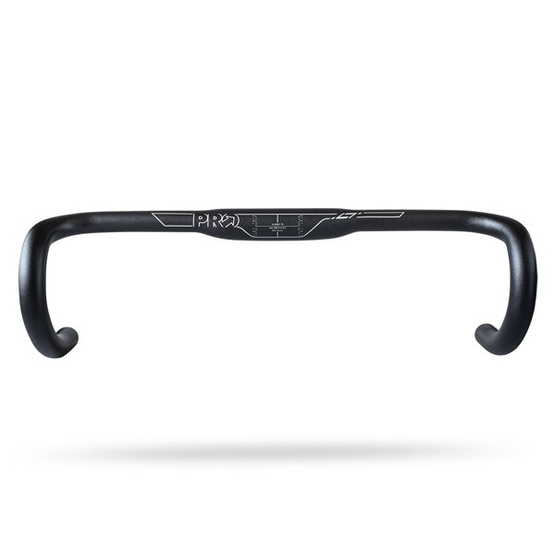 Kierownica rowerowa SHIMANO PRO LT Ergo czarna 42cm/31,8mm