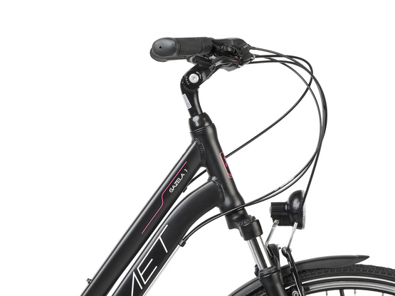 Rower Romet Gazela 1 28 L(20") czarno-różowy (M3S6)