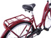 Rower miejski 28 damski Kozbike (K47) 3 biegi bordowy (J12)