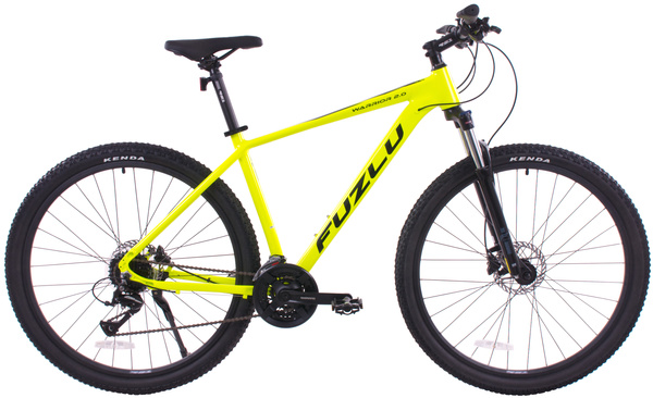 Rower górski Fuzlu Warrior 2.0 29” 19" Limonkowo-czarny połysk 