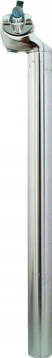 Wspornik siodła z jarzemkiem 27,2x300mm alum. srebrny