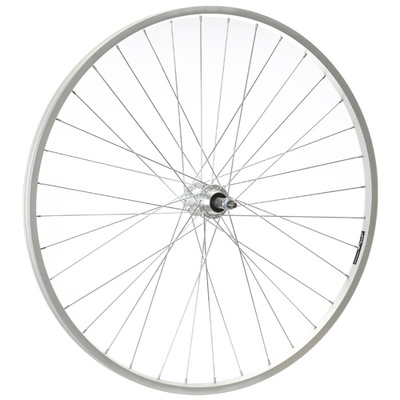 Koło rowerowe 26x1 3/8 tył PAOA alu.wolnobieg/alu, sr