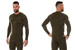 Bluza męska Brubeck Ranger Protect khaki L LS1421M
