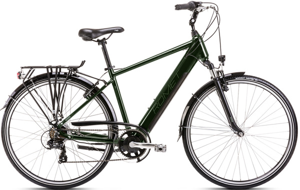 Romet Wagant RM 1 integrated 28 L(21") ciemnozielony rower elektryczny (W)