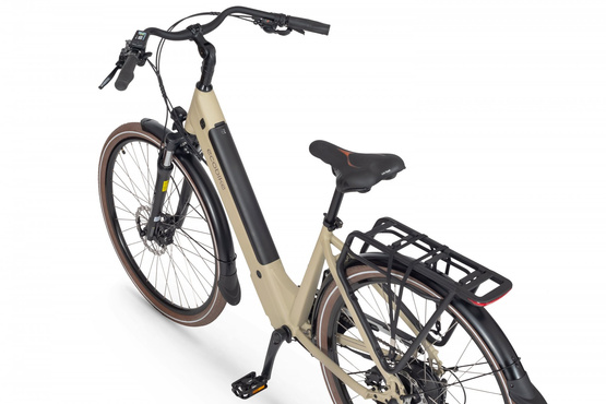 Ecobike rower elektryczny X-CITY Cappucino V2 L 28 17"