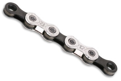 Łańcuch rowerowy KMC X12 sil/bk 126og OEM