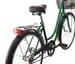 Rower miejski 26 Uniwersal Retro tajw. zielony
