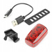 Lampa rowerowa tył JET-372R Supernova 2R 80 lumenów USB