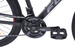 Rower górski Fuzlu OXYGEN 26” Czarno-czerwony mat