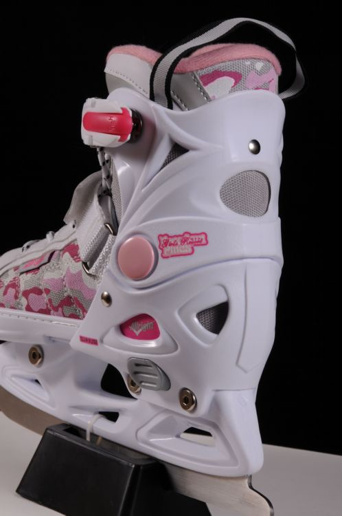 Allright Łyżwy figurowe łyżworolki MY SKATE różowe XS(29-32)