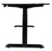 Biurko regulowane VertiGo Dual RXD2-3-3RR czarne 140x70 cm Wysokość: 71-120 cm