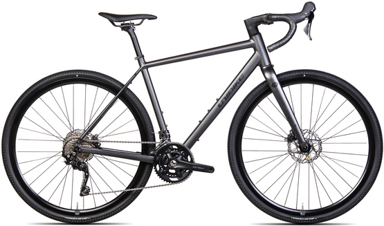 Unibike Tier 53 grafitowy gravel rower