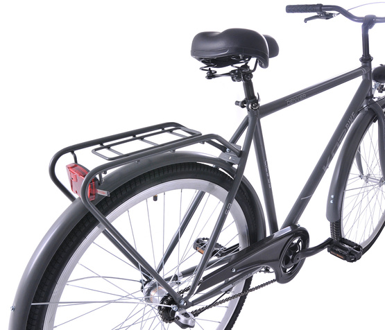 Rower męski miejski Kozbike DENVER 28 (21") 3S grafitowy mat (K14)