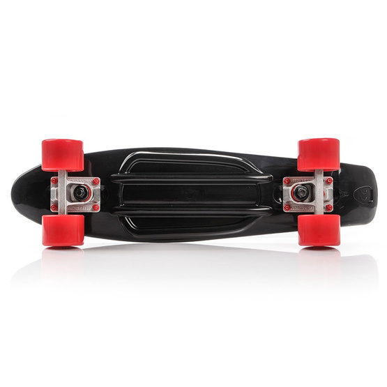 Deskorolka Meteor plastikowa black/red/silver