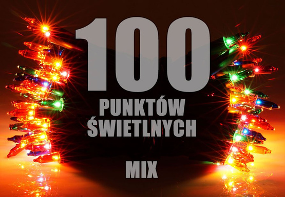 LAMPKI CHOINKOWE LED LW-100 niebieskie 7m