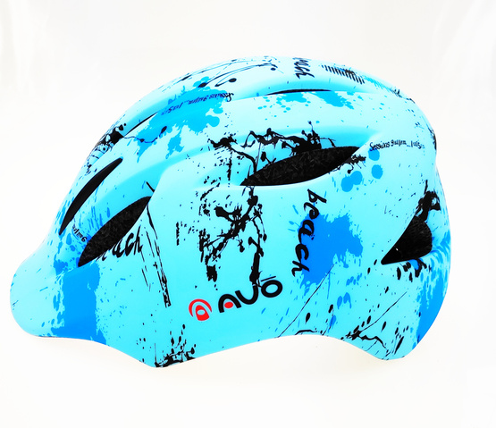 Kask rowerowy PNY-10 niebieski mat M (48-52cm) U00231