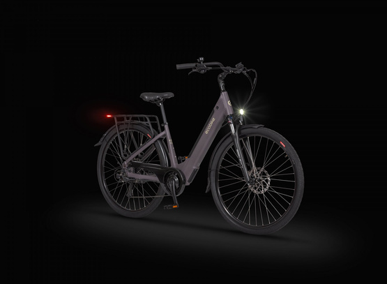 Ecobike rower elektryczny X-CITY Coffee  28 19" 14,5Ah