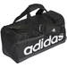 Torba adidas Essentials Linear Duffel Medium czarno- biała HT4743