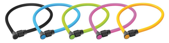 Zamknięcie kabl Onguard Lightweight Combo 8189 600, 6mm, bezbarw, sort VE10