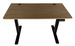 Biurko regulowane VertiGo RXD1-3-2RR czarno-brązowe 120x60 cm Wysokość: 71-120 cm