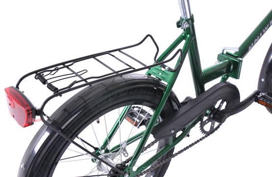 Rower składak 20" Uniwersal zielony