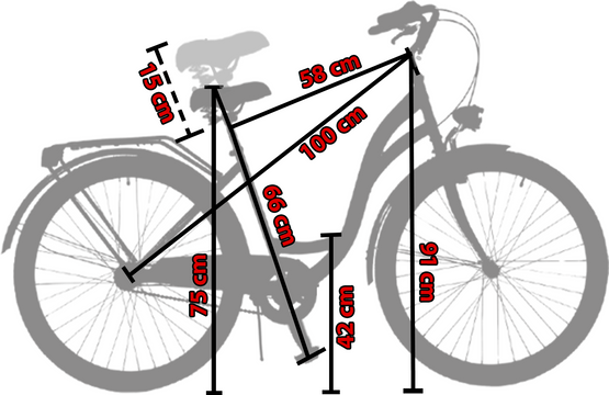 Rower Kozbike Junior 24 biało-fioletowy 3biegi (2M4)