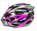 Kask rowerowy PNY-20 czarno/różowy mat L (58-62cm) AVO