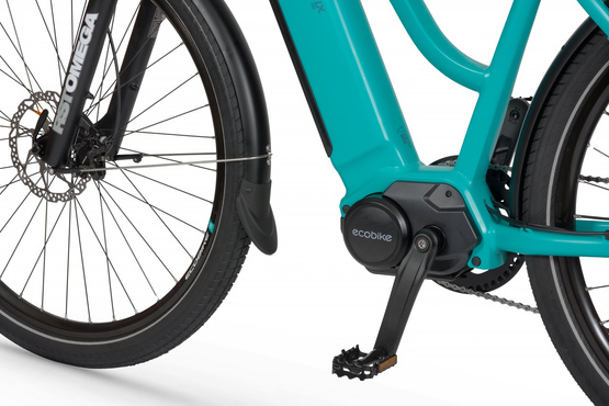 EcoBike rower elektryczny LX500 19 palm blue 