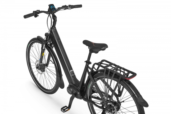 Ecobike rower elektryczny LX 17 czarny V2