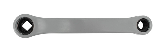 Korba rowerowa lewa szara 170mm