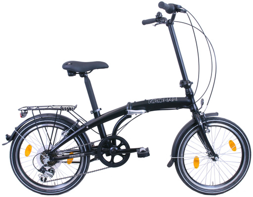 Rower składak Kronan 20" 6 biegowy czarny