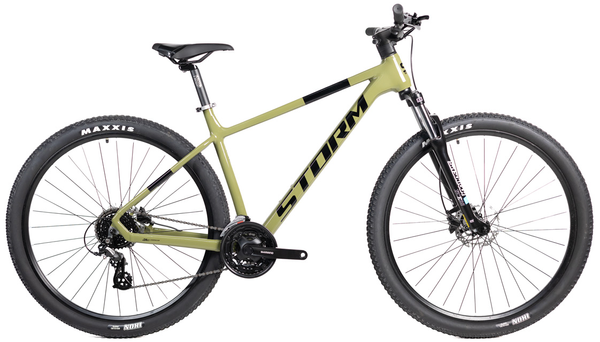 Rower Storm Trail Man 1.0 29 21" oliwkowo-czarny