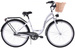 K51 Rower miejski Kozbike 28 3bieg biało-czarny  (przerzutka Sturmey Archer) (J11)