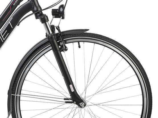 Rower Romet Gazela 1 28 L(20") czarno-różowy (M3S6)