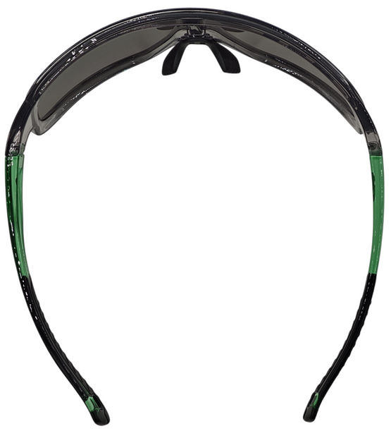 Okulary TRH-102-5 transparent grey/grenn black PC