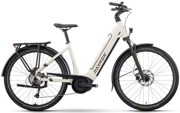 Raymon Metmo Wave 600 Wh 47 cm Cotton white rower elektryczny Bosch