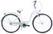 (K37) Rower miejski damski Kozbike 28 biało-miętowy (M8)