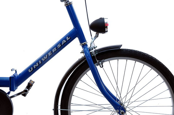 Rower składak 24" Uniwersal (tajw.) niebieski