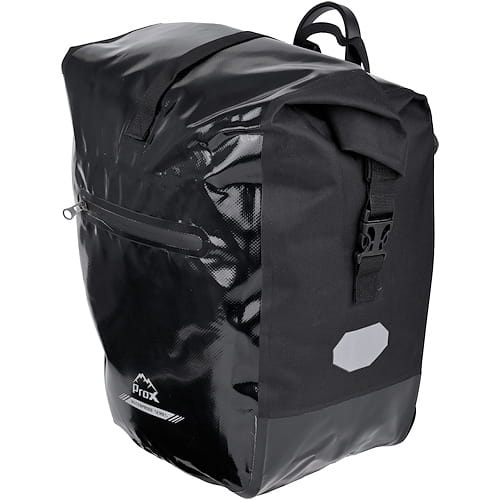Sakwa rowerowa na bagażnik ProX OHIO 615 czarna 20L waterproof series