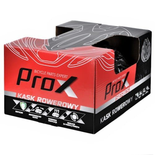 Kask rowerowy prox dziecięcy ARMOR S czerwony