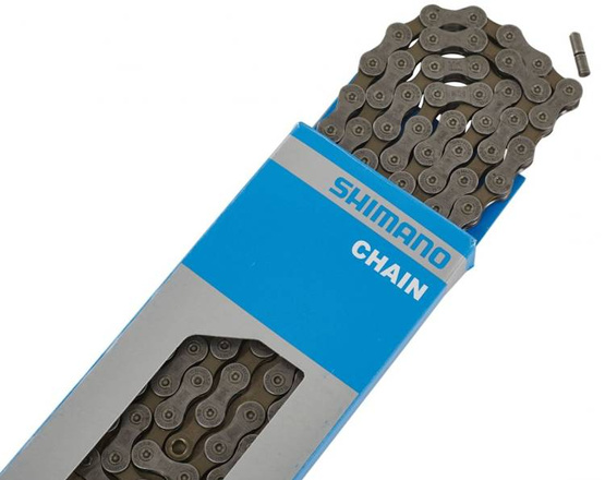Łańcuch rowerowy SHIMANO Deore CN-HG53 114 ogn.9rz + pin