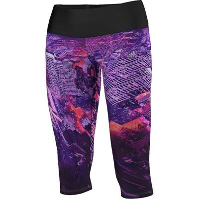 Spodnie legginsy Adidas 3/4 Infinite Series XXS czarne damskie