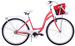 (K28) Rower miejski damski 28 Kozbike 3biegi kolor koral (J1,J11)