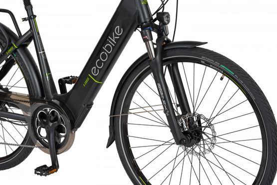 Ecobike rower elektryczny X-CROSS Lady 19" Black