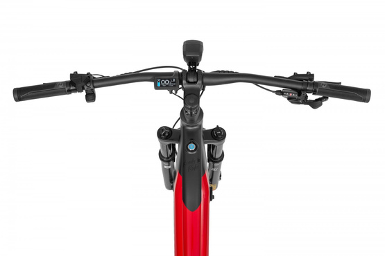 EcoBike rower elektryczny RX500 19 black red SUV - CAN + bateria 20ah